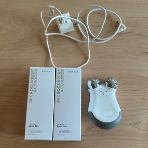 EUC (used 1x) Nuface Mini includes charger and 2 branded aqua gels